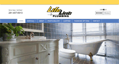 Desktop Screenshot of lifelineplumbing.com