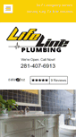 Mobile Screenshot of lifelineplumbing.com